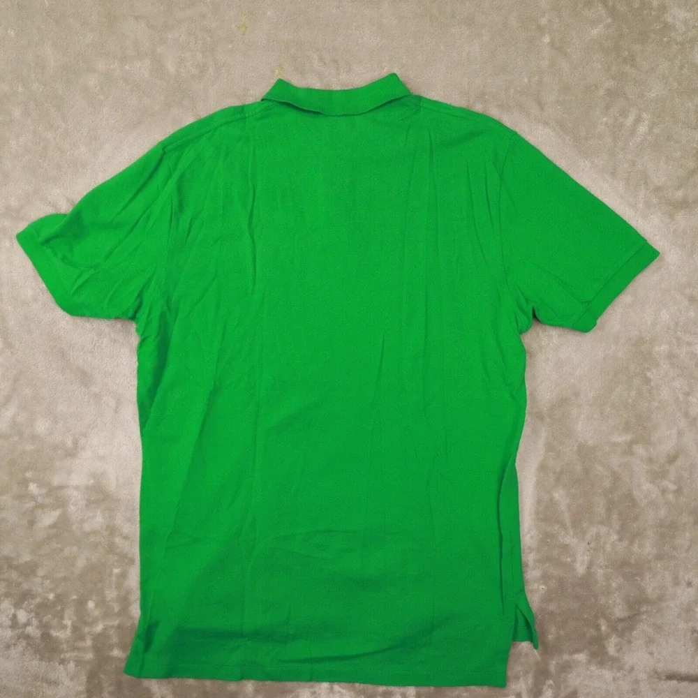 Polo Ralph Lauren Men's Vintage Green Short Sleeve Polo Shirt size‎ XL